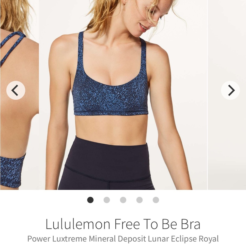 NWOT!! Lululemon Free To Be Bra